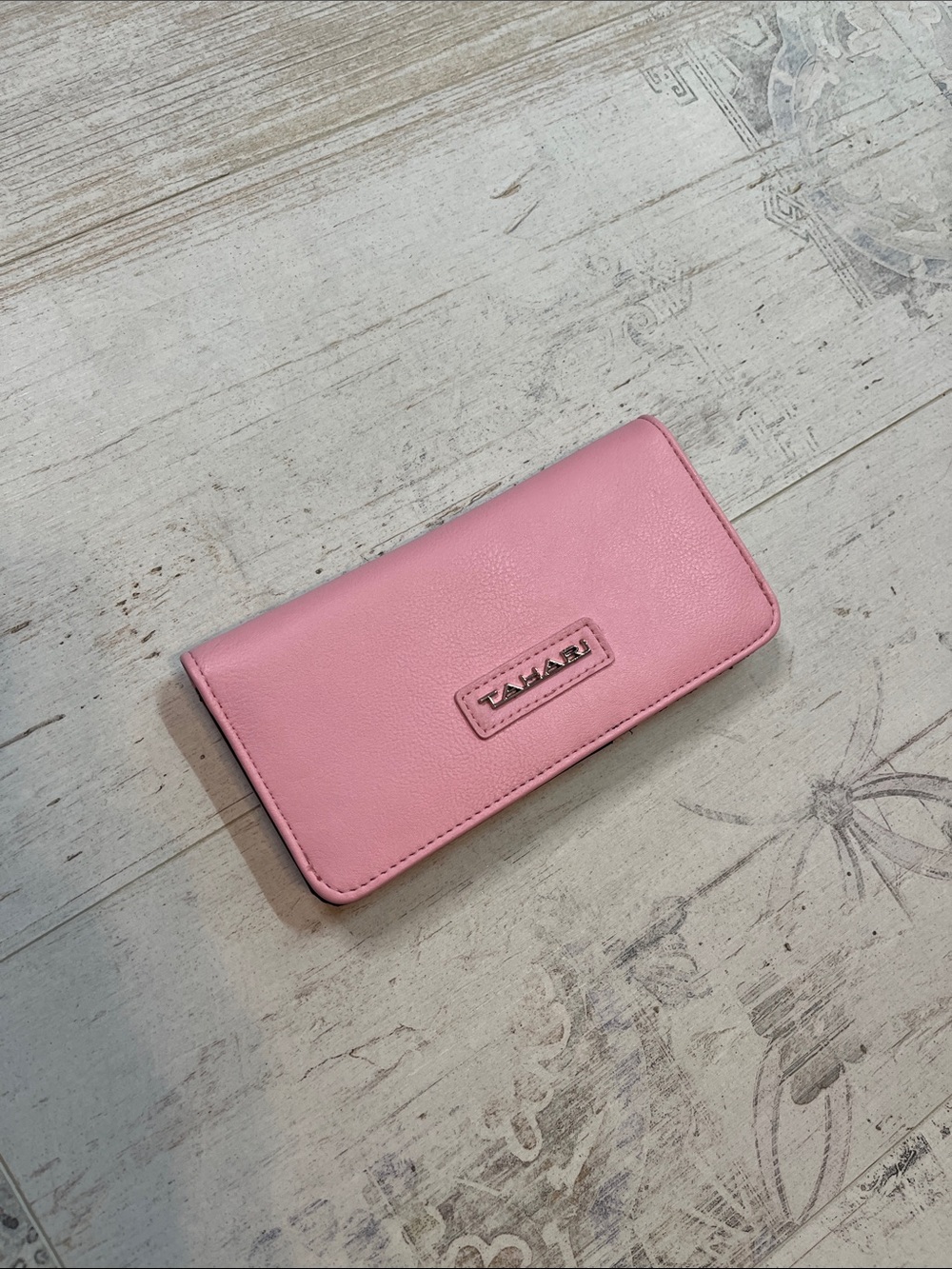 Tahari Pink Bi Fold Wallet